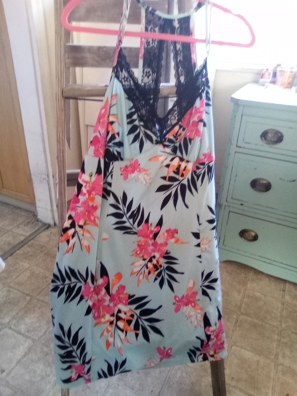 Secret Treasures Floral Lace-Trim Nightgown 2X
